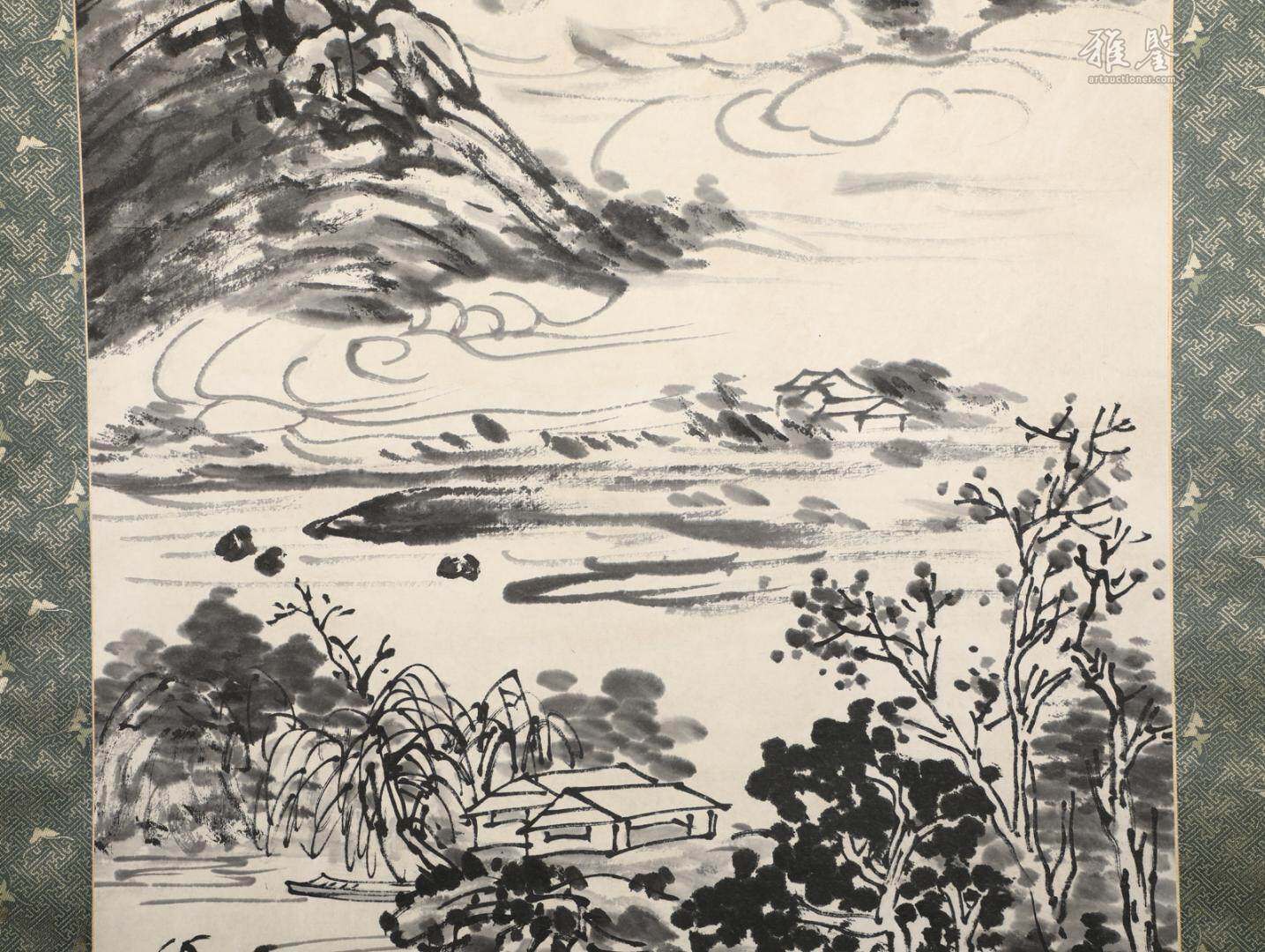 吳昌碩 山水圖
